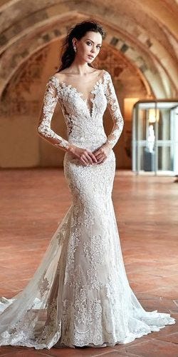 24 Trend Setting Tattoo Effect Wedding Dresses Olga Reznikova