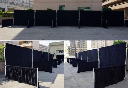 Design Trade Show Booth With Pipe And Drape Jack F Yang Medium