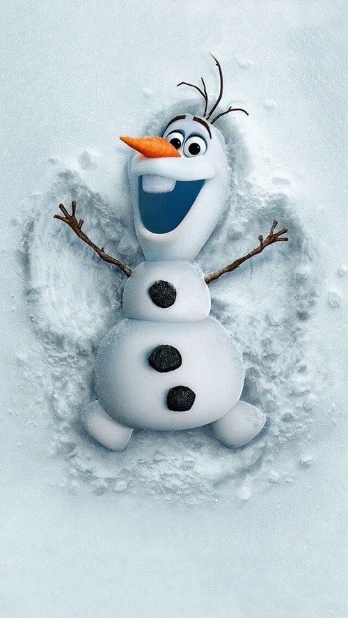 オラフ By アナと雪の女王 By Iphone Wallpaper Medium
