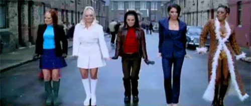 90s style knee high boots