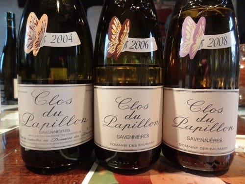 a list wines