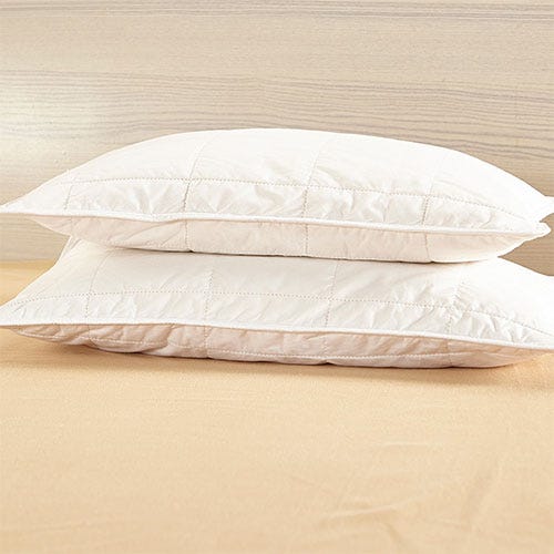 A More Restful Sleep On Silk Filled Pillows Vansilk Medium