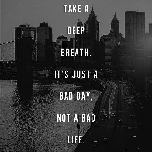 It S Just A Bad Day We All Have Them A Bad Day One That By Treadmill Treats Medium