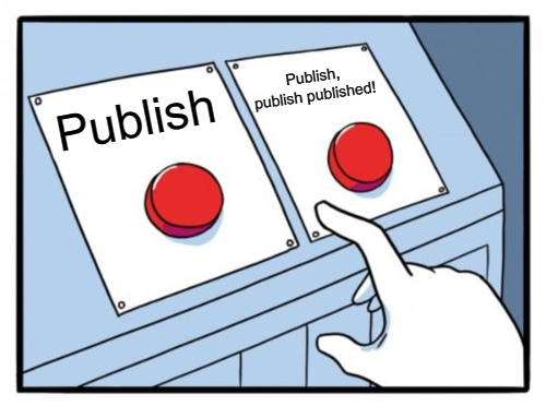 My First Post Hitting Publish Will Be My Hardest By Redacted Medium