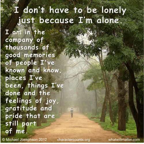 Just Because I Live Alone Doesn T Mean I M Lonely By Jennifer Rosater Medium