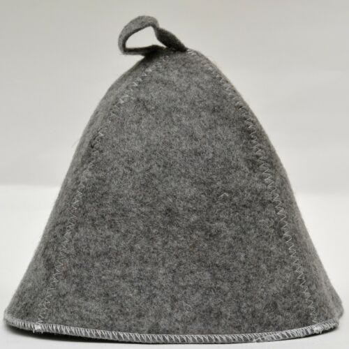 Sauna hat, Russian Banya cap 