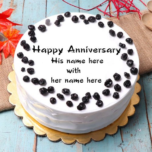 Write A Name On Happy Anniversary Cake With Couple Name Edit Write A Name On Happy Anniversary Cake With Couple Name Edit