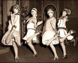 1920's womens flapper dresses