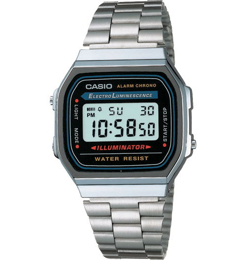 casio a168 lug width
