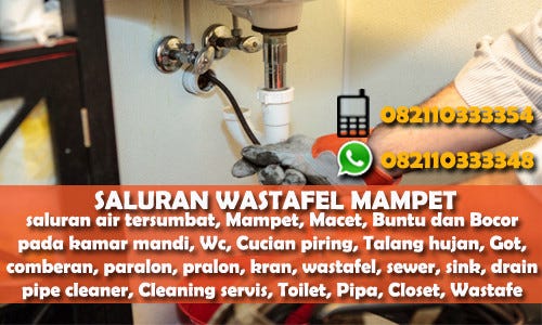 Masalah Buangan Pipa Mampet Dako Baba Medium