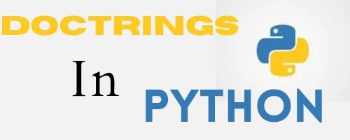 Docstrings in Python for Beginners | by Ivan Bowen | Apr, 2022 | Medium