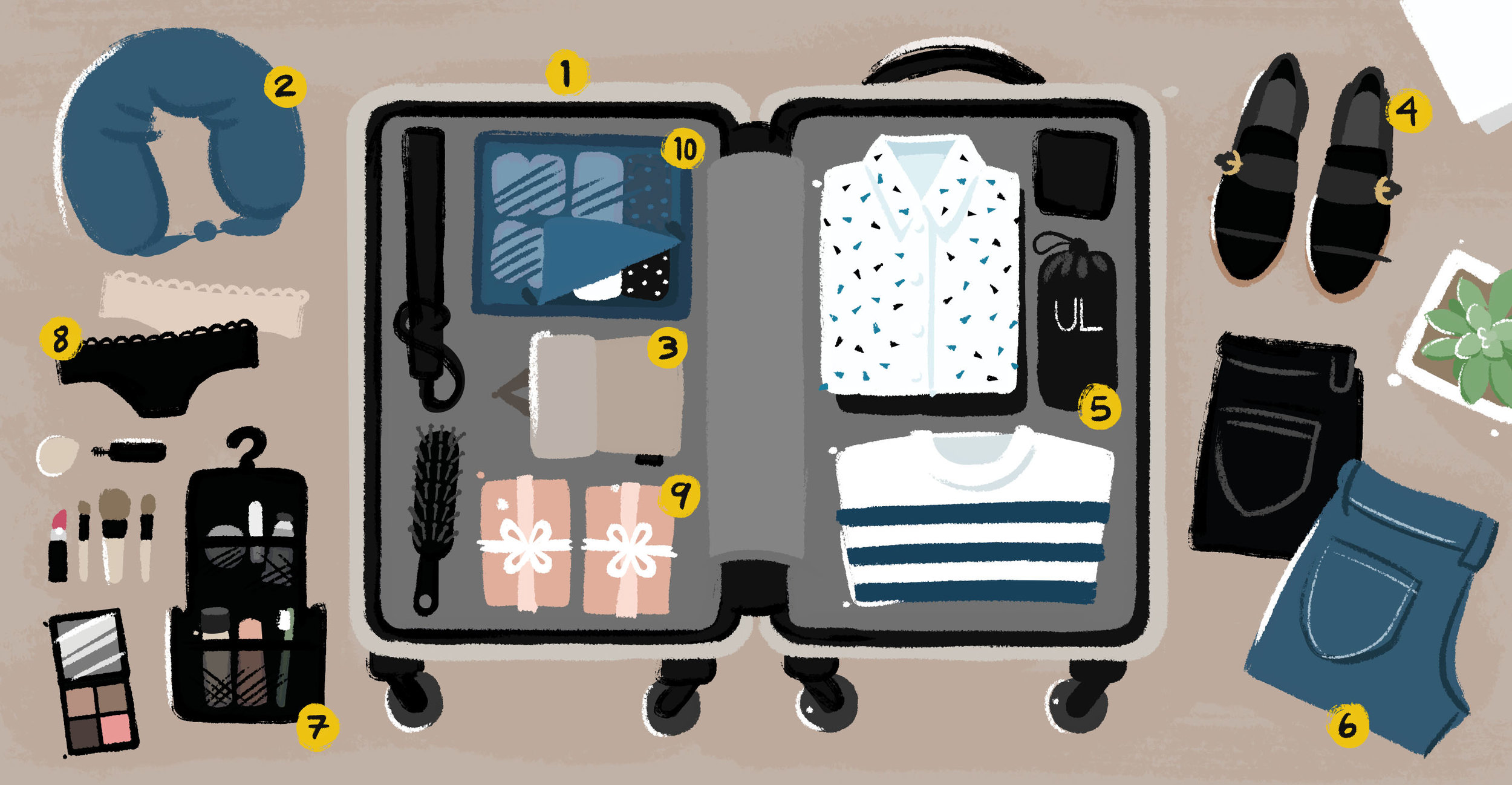 muji travel packing cubes