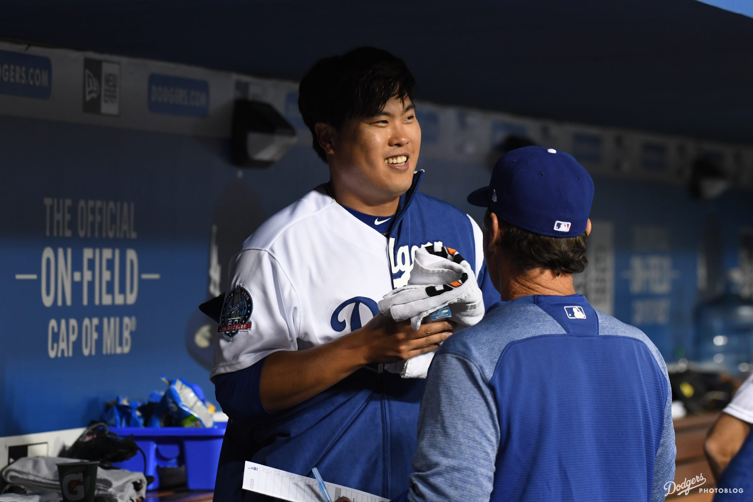 Photoblog: Homers back Ryu as Dodgers blank A's | by Sue Jo | Dodger Insider