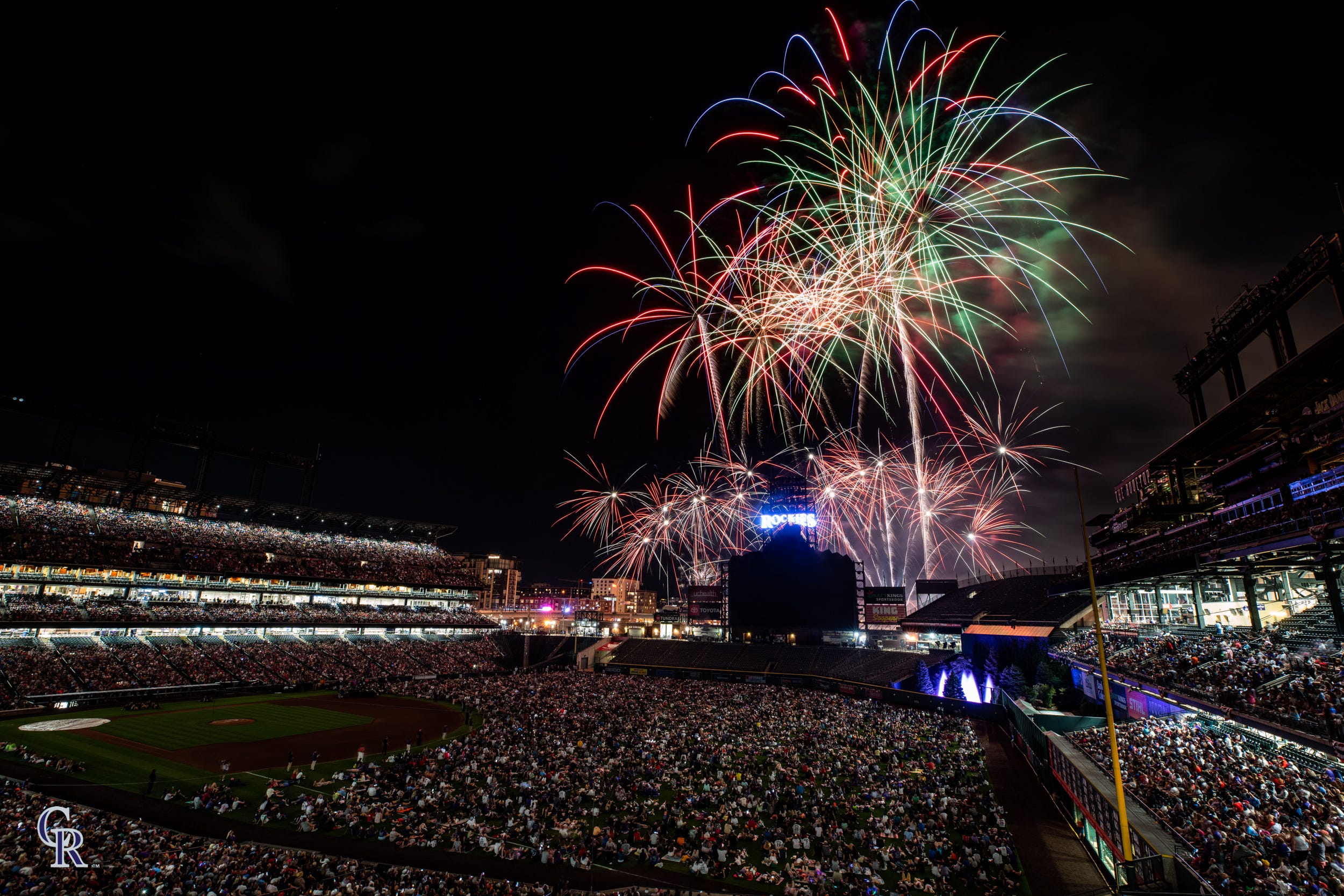 Fireworks at Coors Field Rockies Magazine