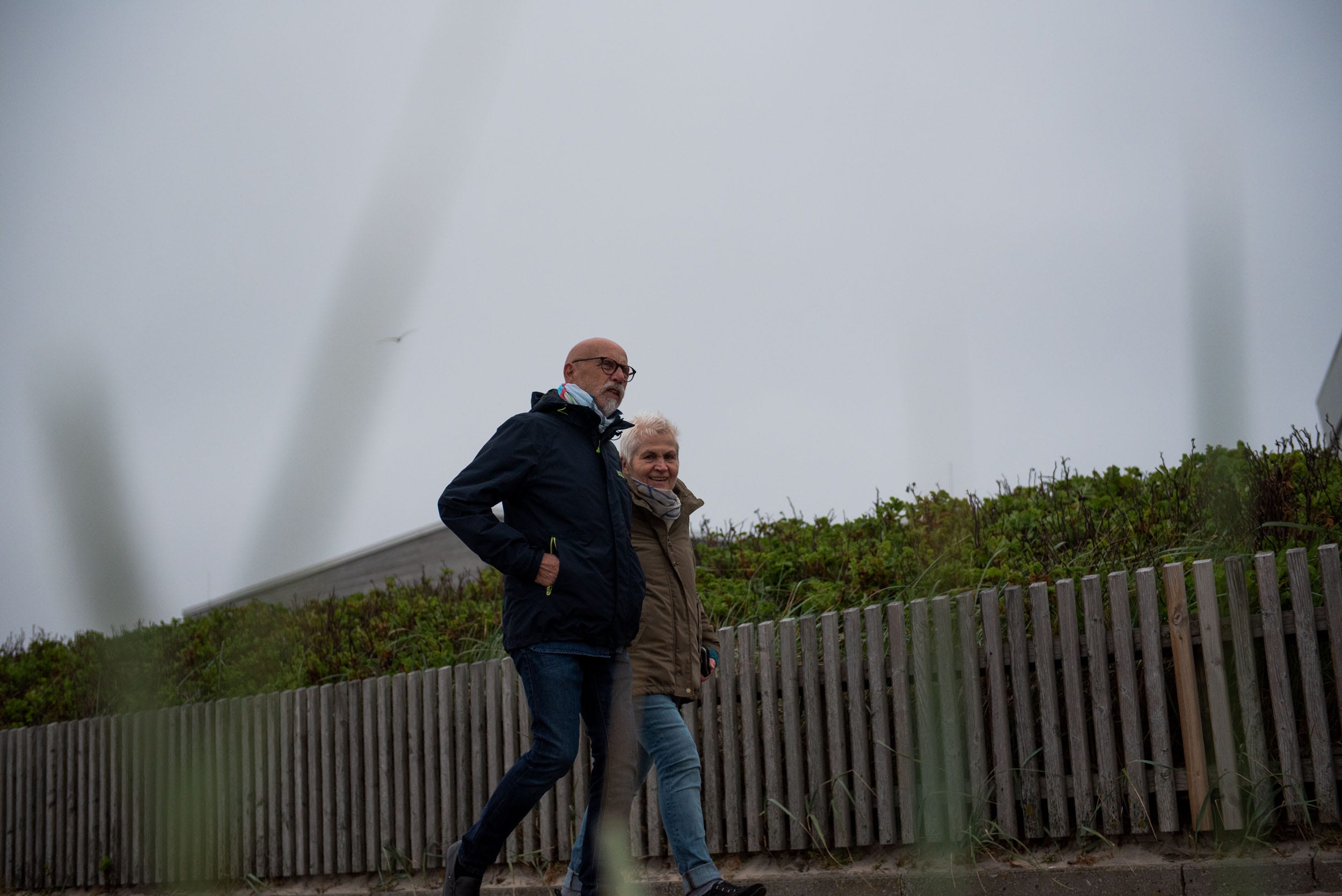 Mom and dad’s first evening promenade walk on Sylt. Westerland, Germany, May 21, 2019.