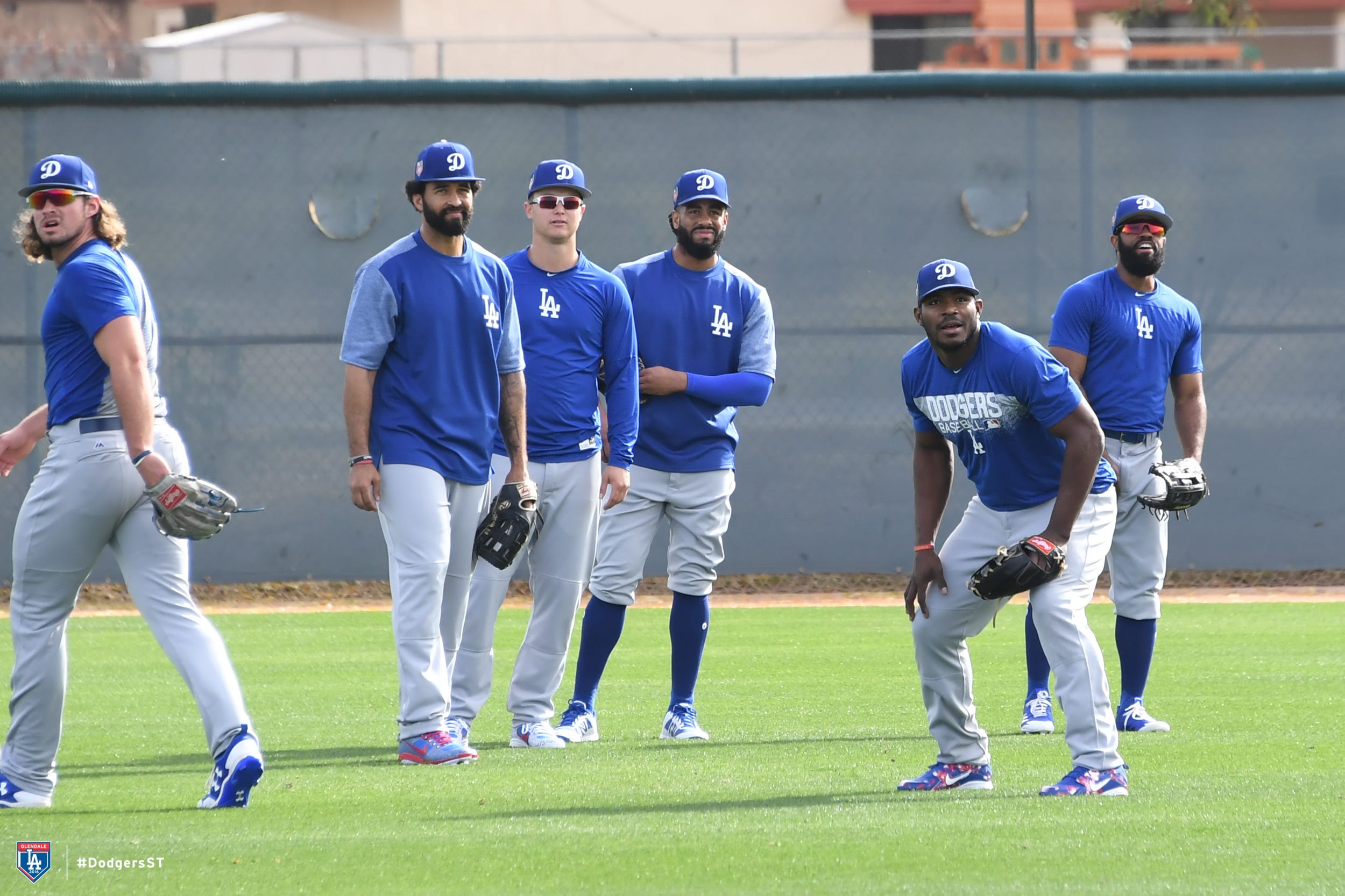 Photoblog Pitchers & catchers report by Matthew Mesa Dodger Insider