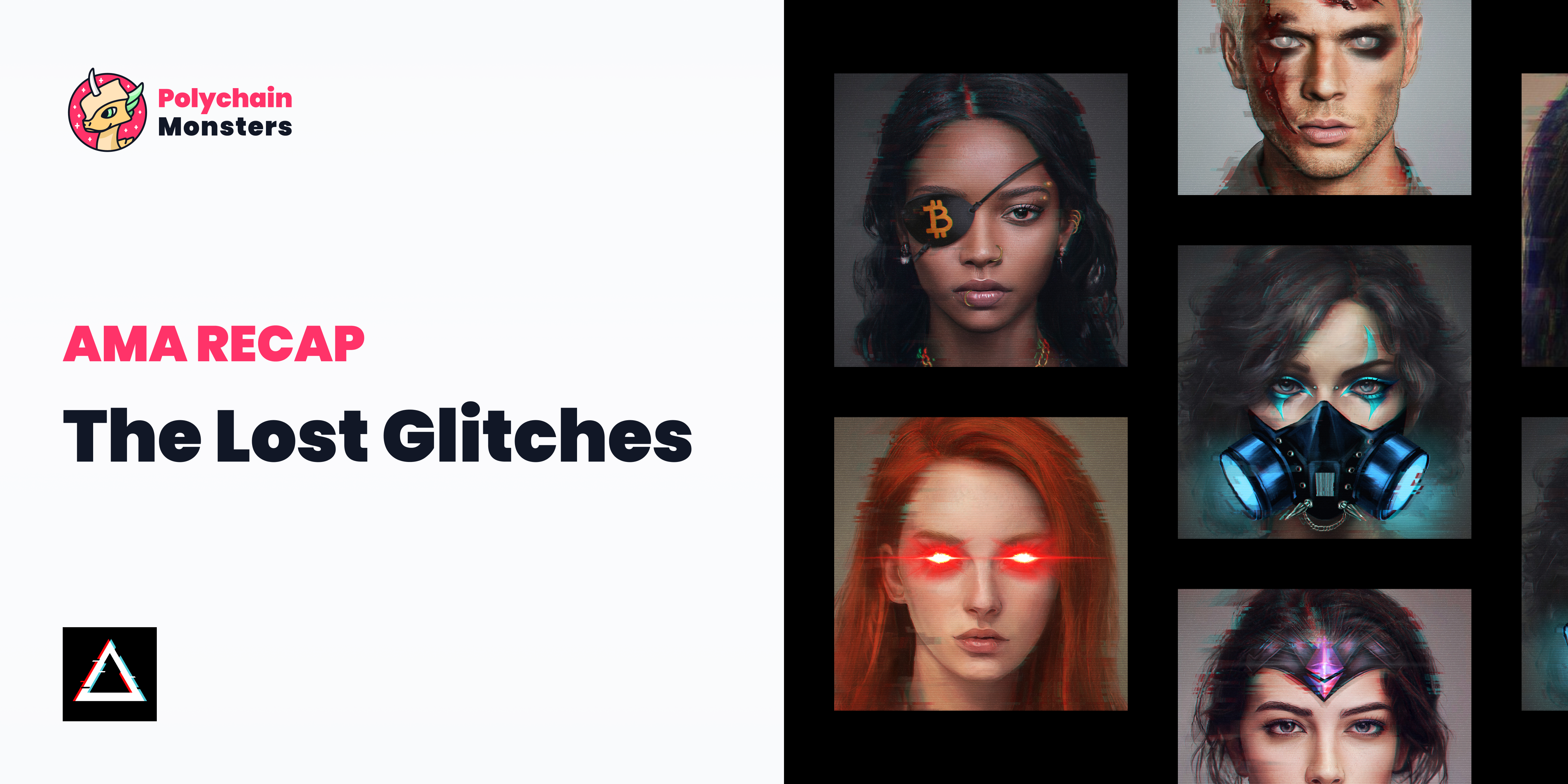 Ama Recap The Lost Glitches In Light Of Our Partnership With The By Lennart Brandt Polychain Monsters Medium