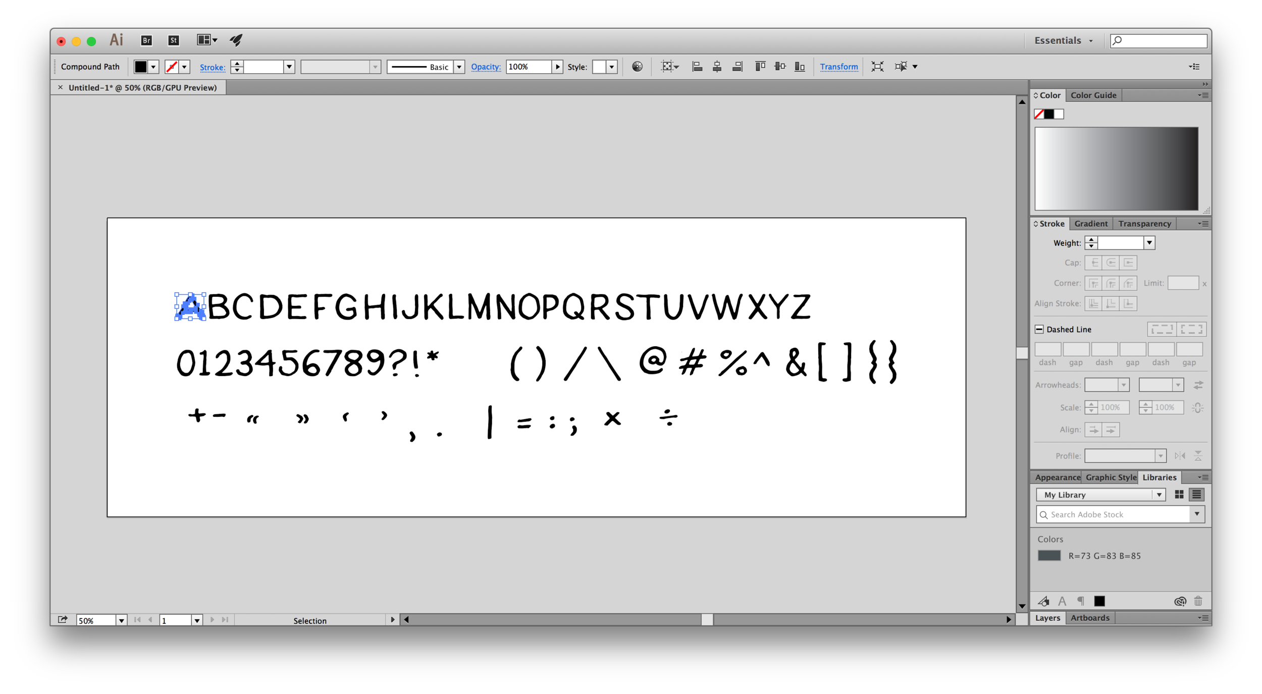 Download Make Your Own Handwritten Font Designing A Full On Typeface Can Take By Phil Goodwin Prototypr SVG Cut Files