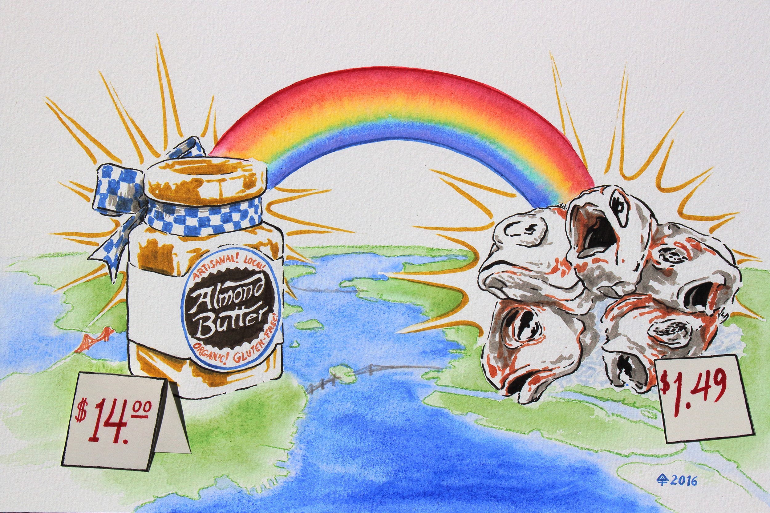 The Real Difference Between San Francisco and Oakland by Cirrus Wood The Bold Italic