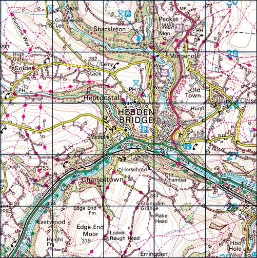 Map Of Hebden Bridge Area Satire: Hebden Bridge Natives Set Up 'Offcumden Action Group' In Response  To The Influx Of Southerners | By Brtyke | Medium
