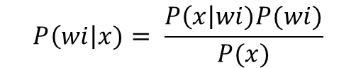 machine learning bayes classification