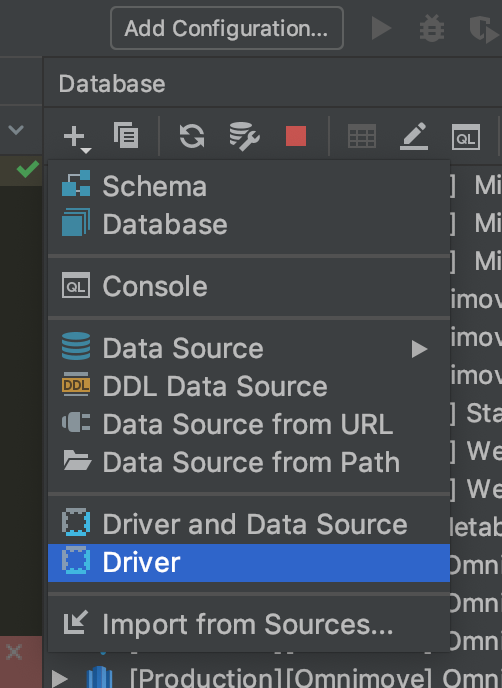 Configure JetBrains IntelliJ AWS Athena data source using JDBC driver