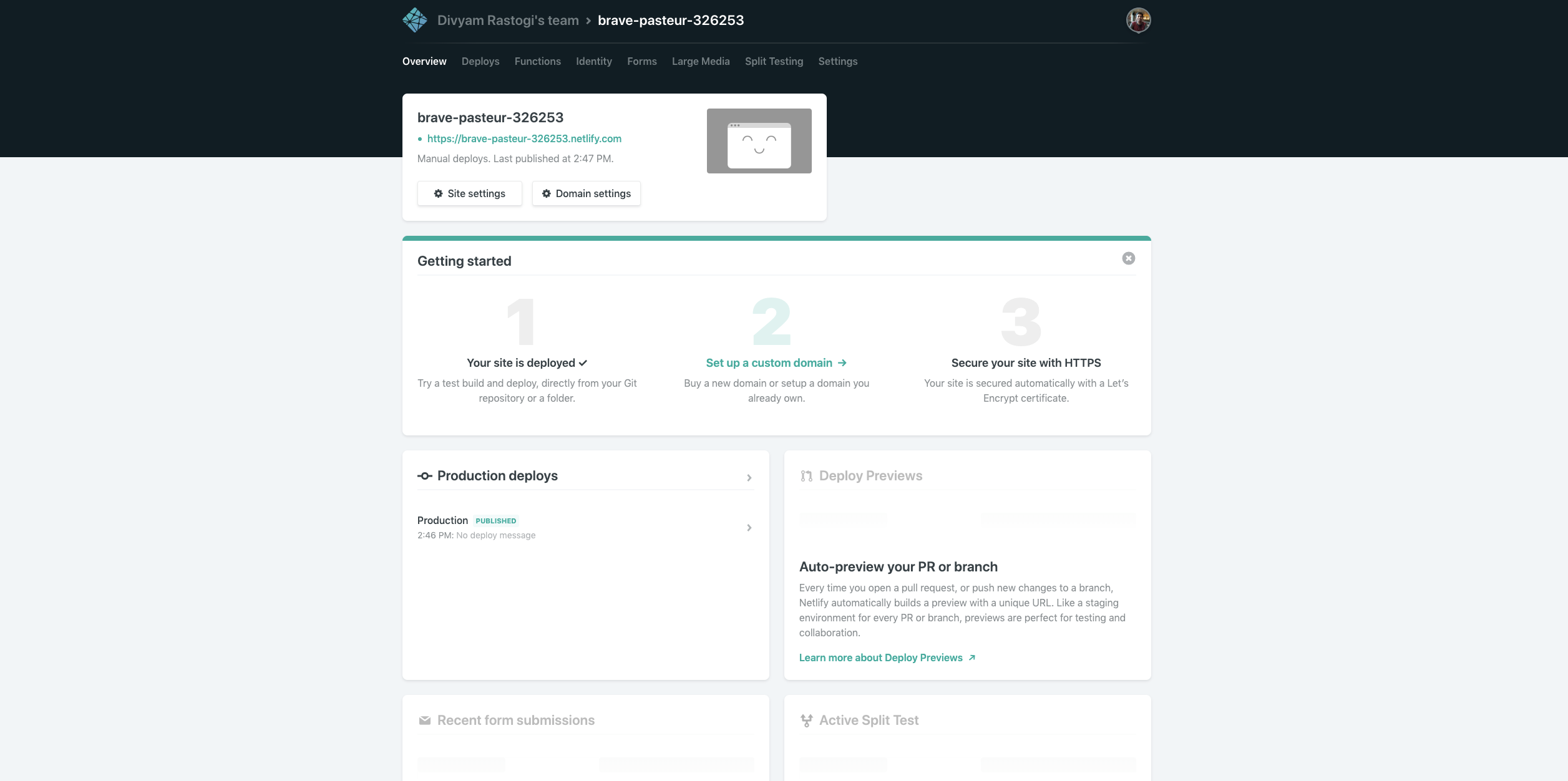 How To Create And Deploy A Blog Website With Gatsby And Netlify By Divyam Rastogi Medium