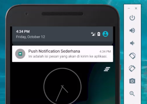 push notifications android studio tutorial