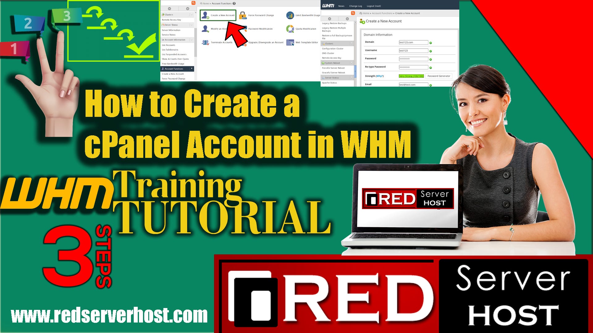 How To Create Cpanel Accounts In Whm Step By Step Tutorials By Images, Photos, Reviews