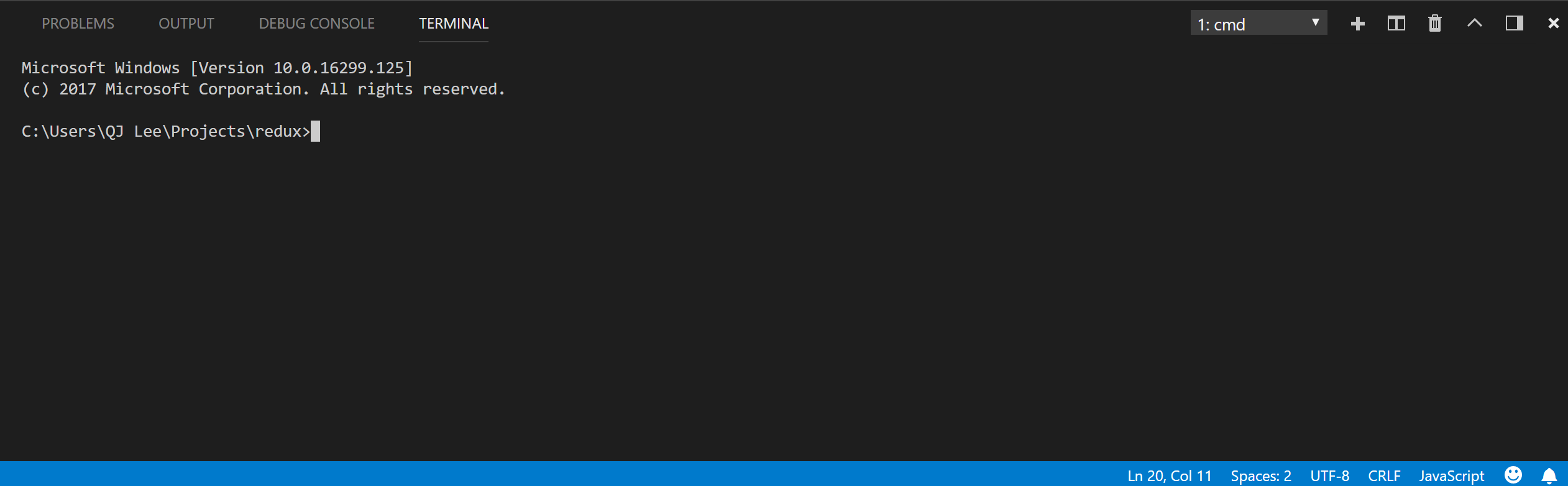 Configuration Of Terminal In Visual Studio Code New