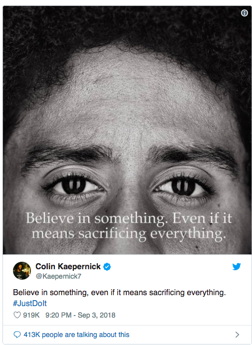 Nike and Colin Kaepernick — the scandal of the year? | by Maria  Gergova-Bengtsson | Medium