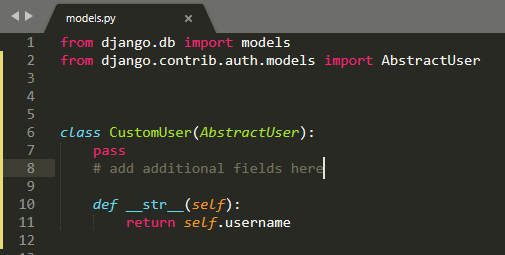 Django Custom User Model Implementation Six Easy Steps | by Muzammil ...