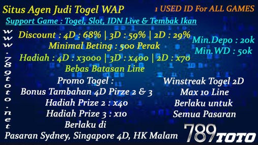 Togel Wap Id
, 789toto Situs Agen Judi Togel Wap Agen Judi Slot Online Terpercaya By Claudia Sundoro Medium