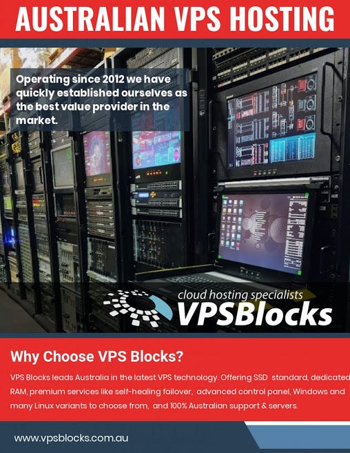 Vps Hosting In Australia Vps Blocks Medium Images, Photos, Reviews