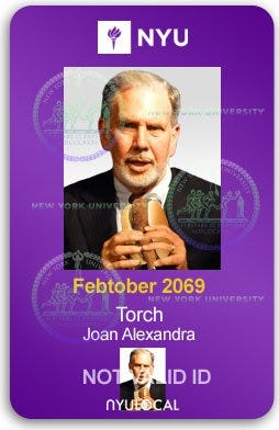 Nyu Id Card