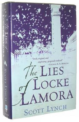 The cover for “The Lies of Locke Lamora”