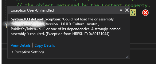 Visual Studio Generate Strong Name Key File Visual Studio Generate Strong Name Key File