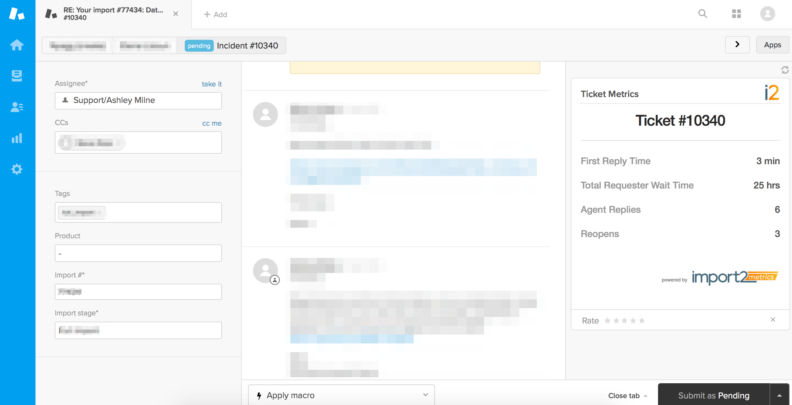 Zendesk App for Agents to Track Their Own Performance by Ashley Milne