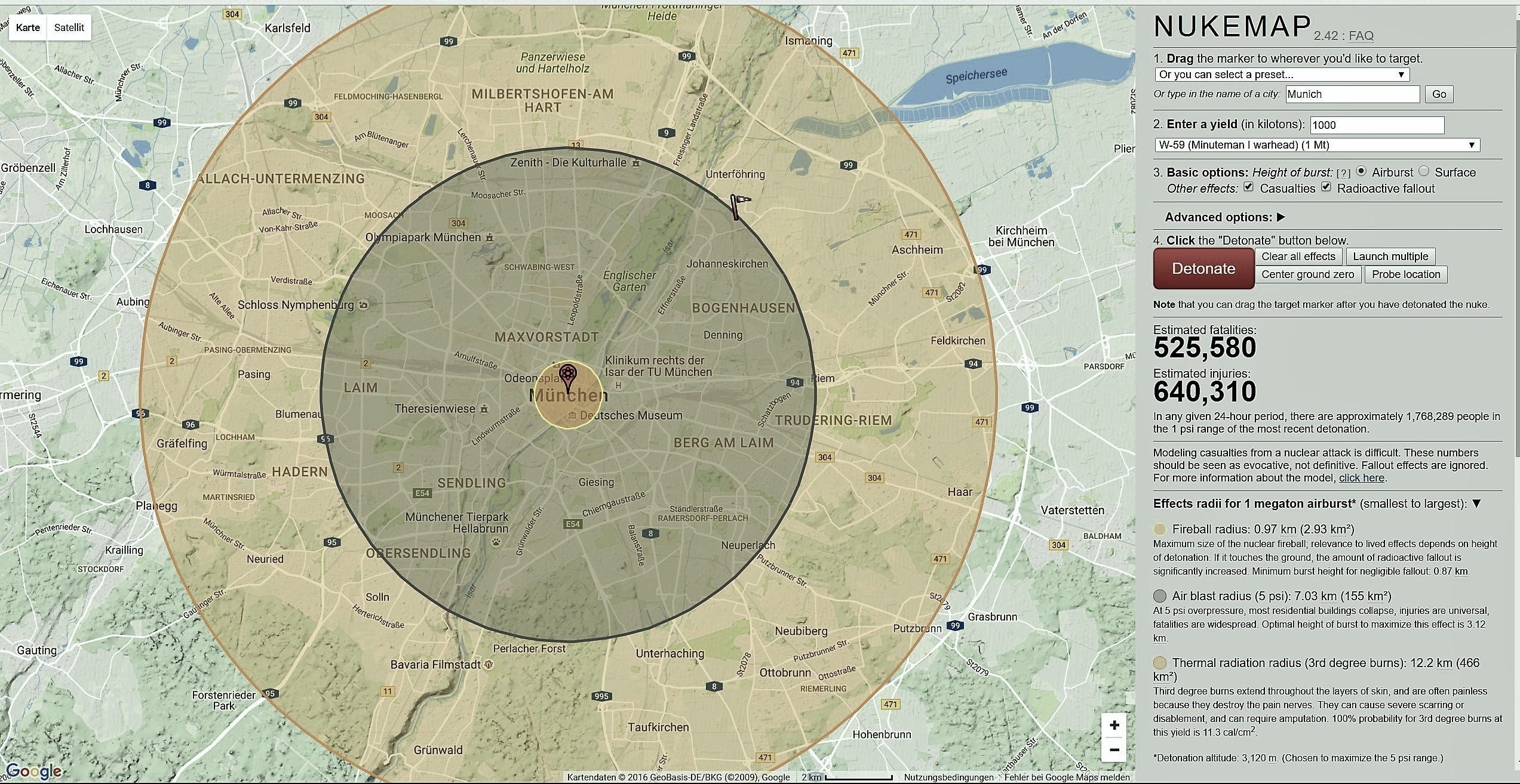 3 0 Die Auswirkungen Einer Atombomben Explosion By Uh Initiative Fur Atom Abrustung Medium