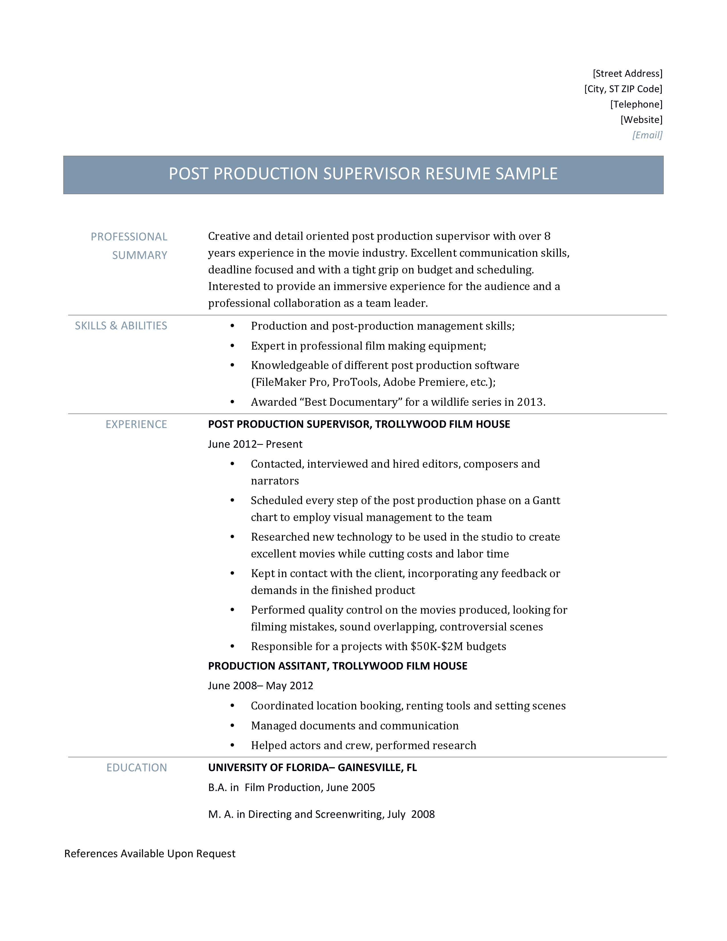 production-supervisor-resume-template-classles-democracy
