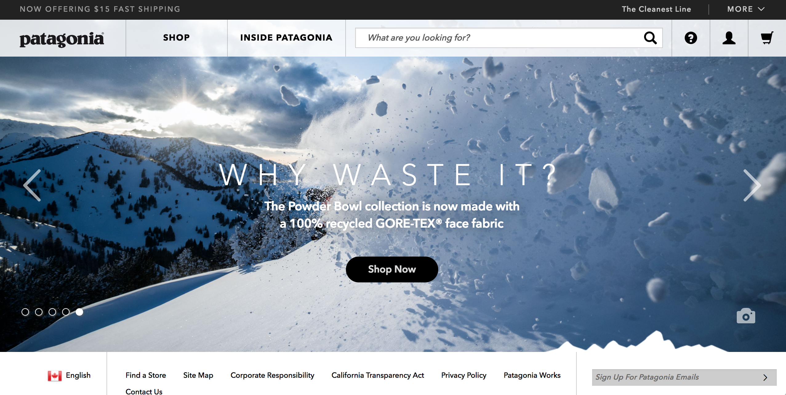 Patagonia is marketing a lifestyle and encouraging you to not buy their