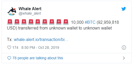 btc whale alert