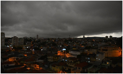 Sao Paulo's sky warning for wildfires