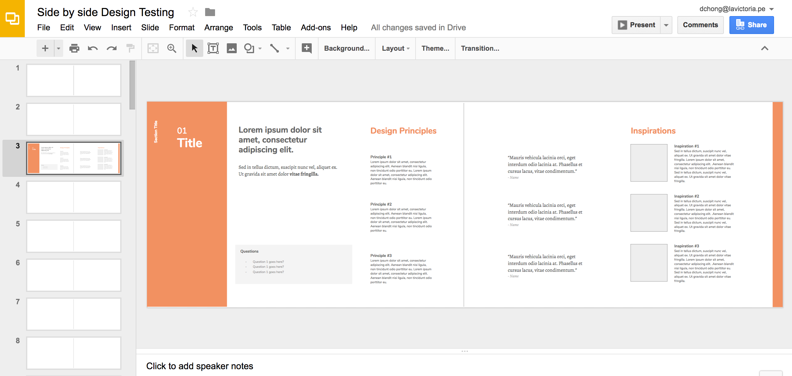 How We Designed A Book On Google Slides By Design Ramen Design 