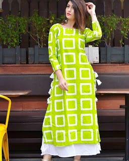 indo western kurta design