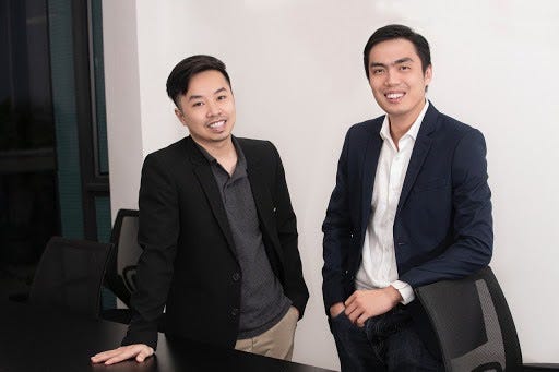 Tri Pham (CEO) y Huy Nguyen (CTO) de KardiaChain