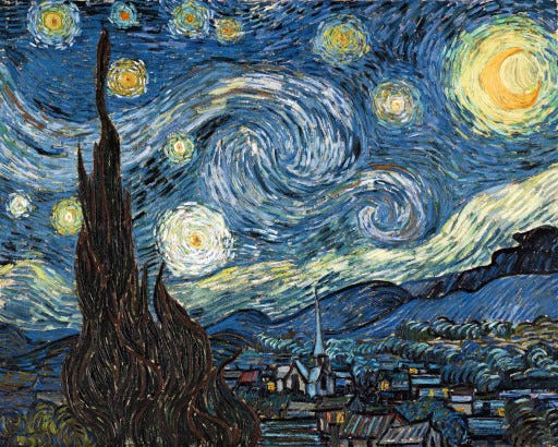 van gogh starry night