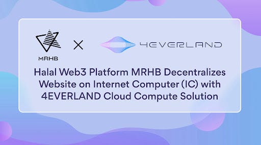 MRHB.Community Companions 4EVERLAND, Strikes to Decentralized Infrastructure on Web Pc Protocol (ICP) | by The Capital | The Capital | Jan, 2023