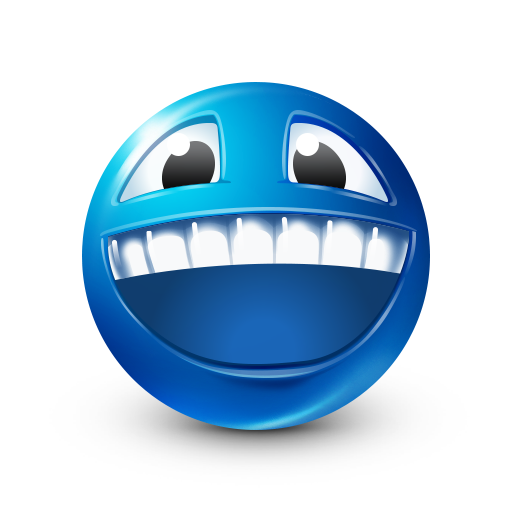 79 Blue Smiley Emojis Gallery. A curated collection of 3D Blue Smiley… | by  CK Español | Medium