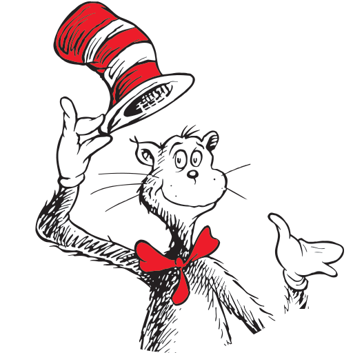 Learn English with The Cat In the HAT.